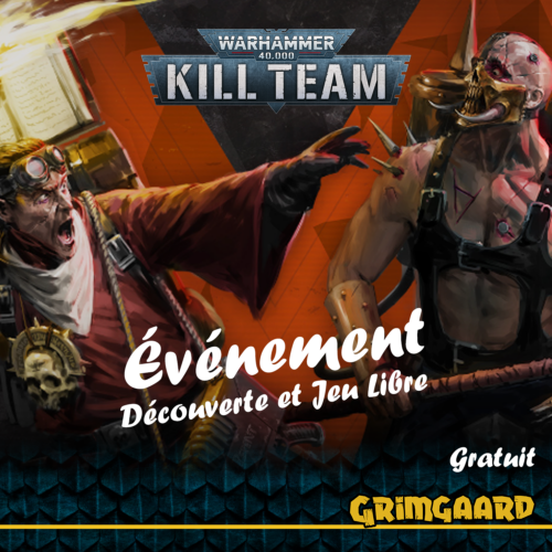 18.07- KILLTEAM - événement découverte & jeu libre